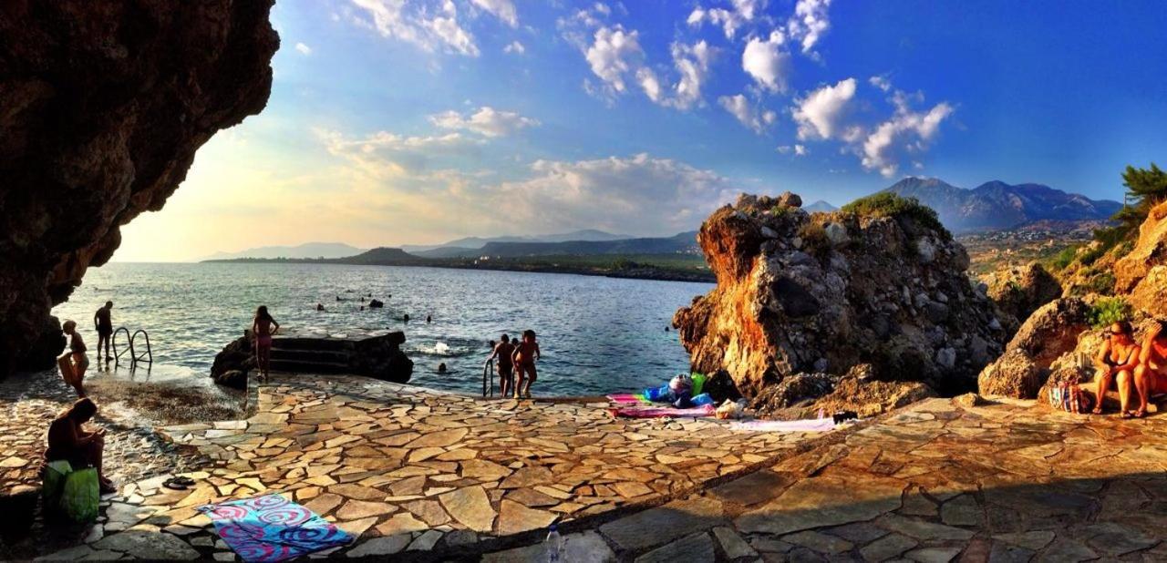 Selinitsa Stone Studio - Mani Seaview Retreat آغيوس نيكولاوس المظهر الخارجي الصورة